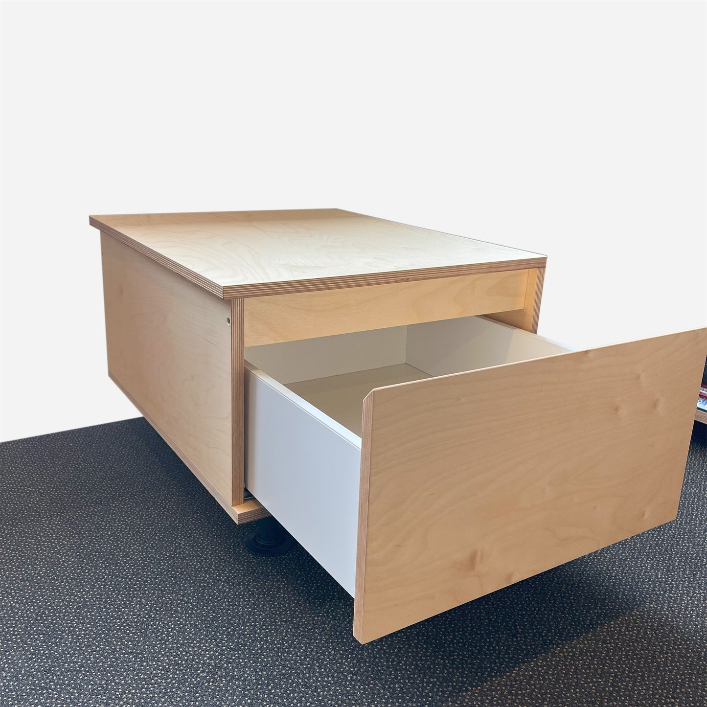 1-Drawer Plywood Bench Seat