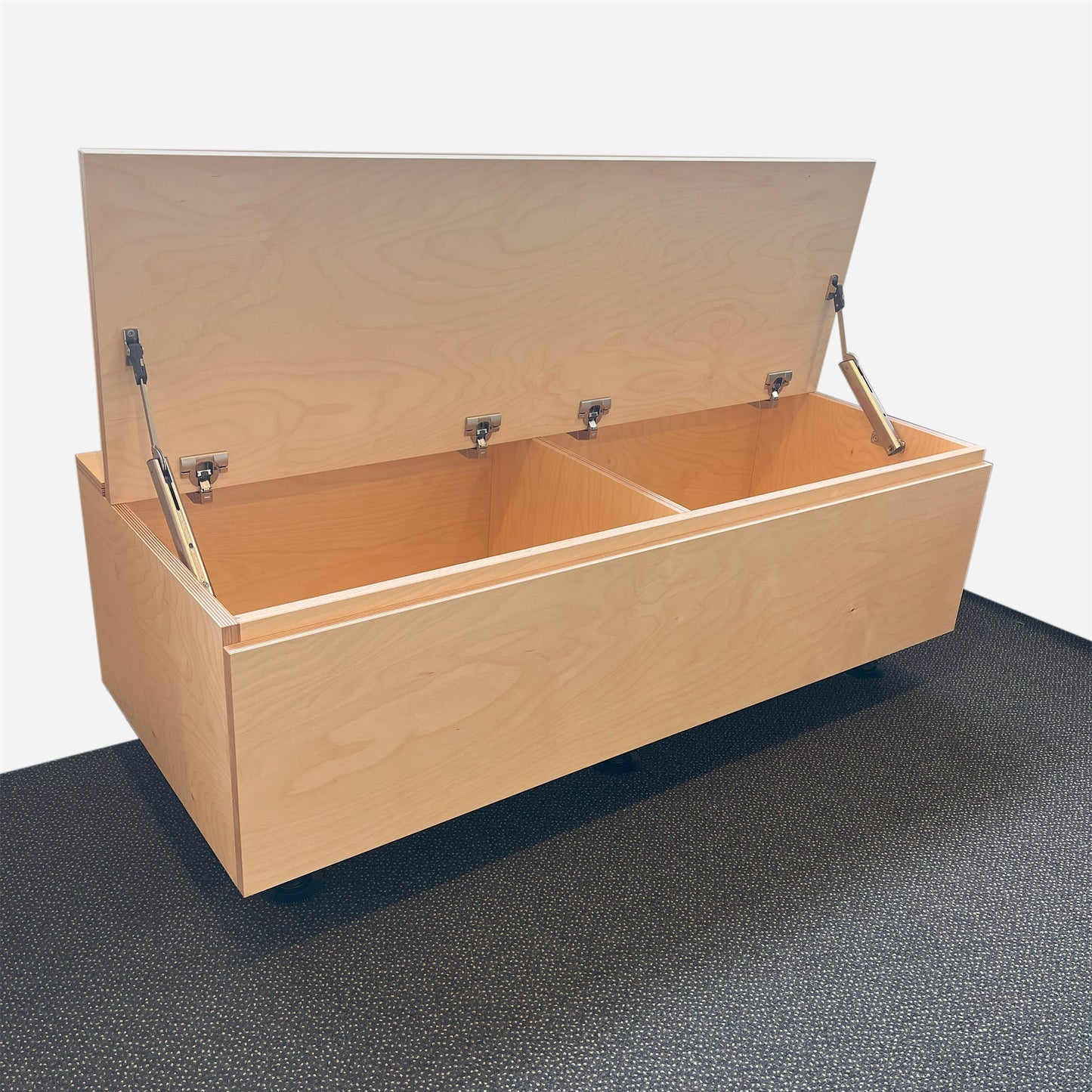 Plywood Bench Seat with Lid