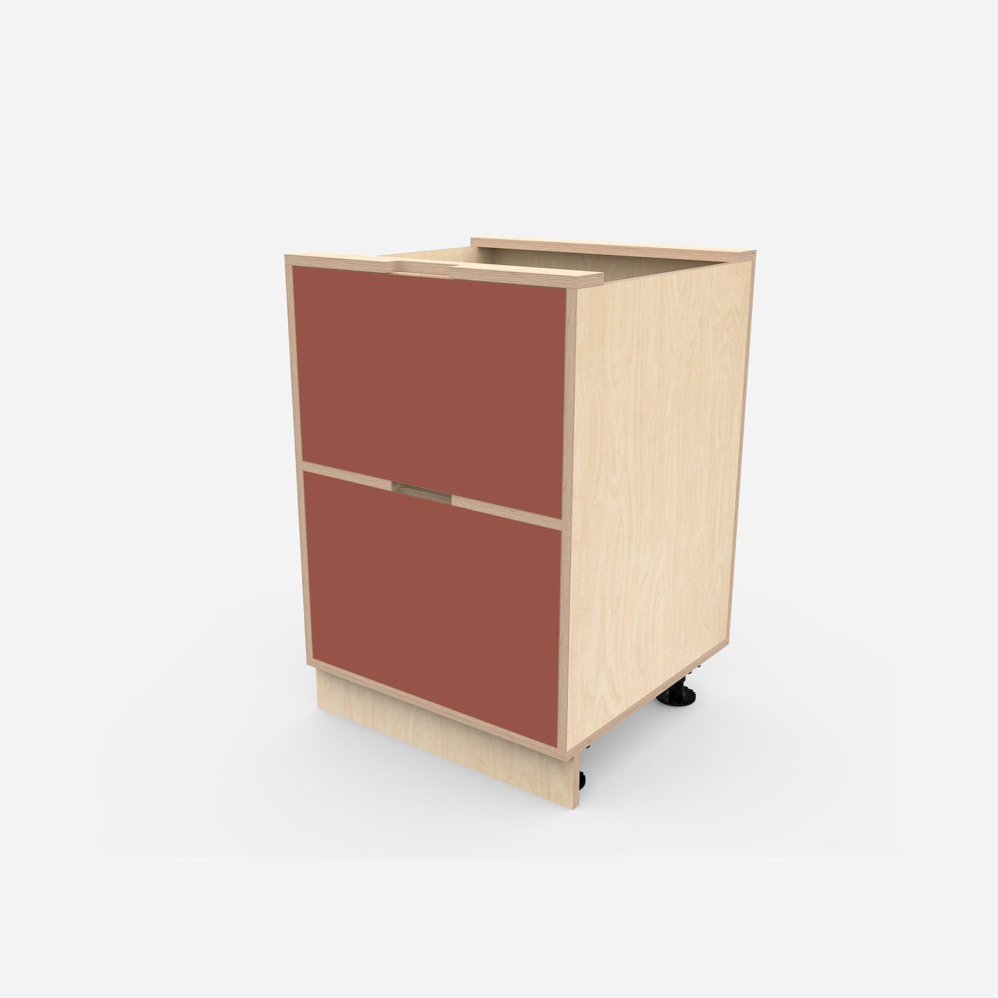 2 Drawer Plywood Base Cabinet