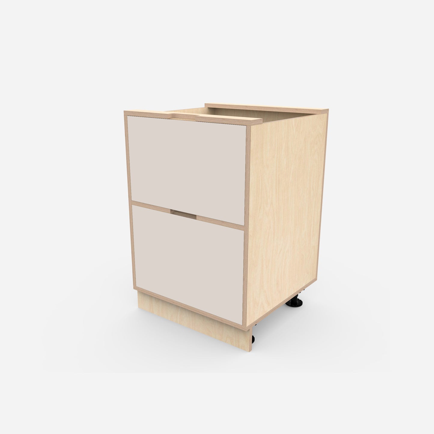 2 Drawer Plywood Base Cabinet