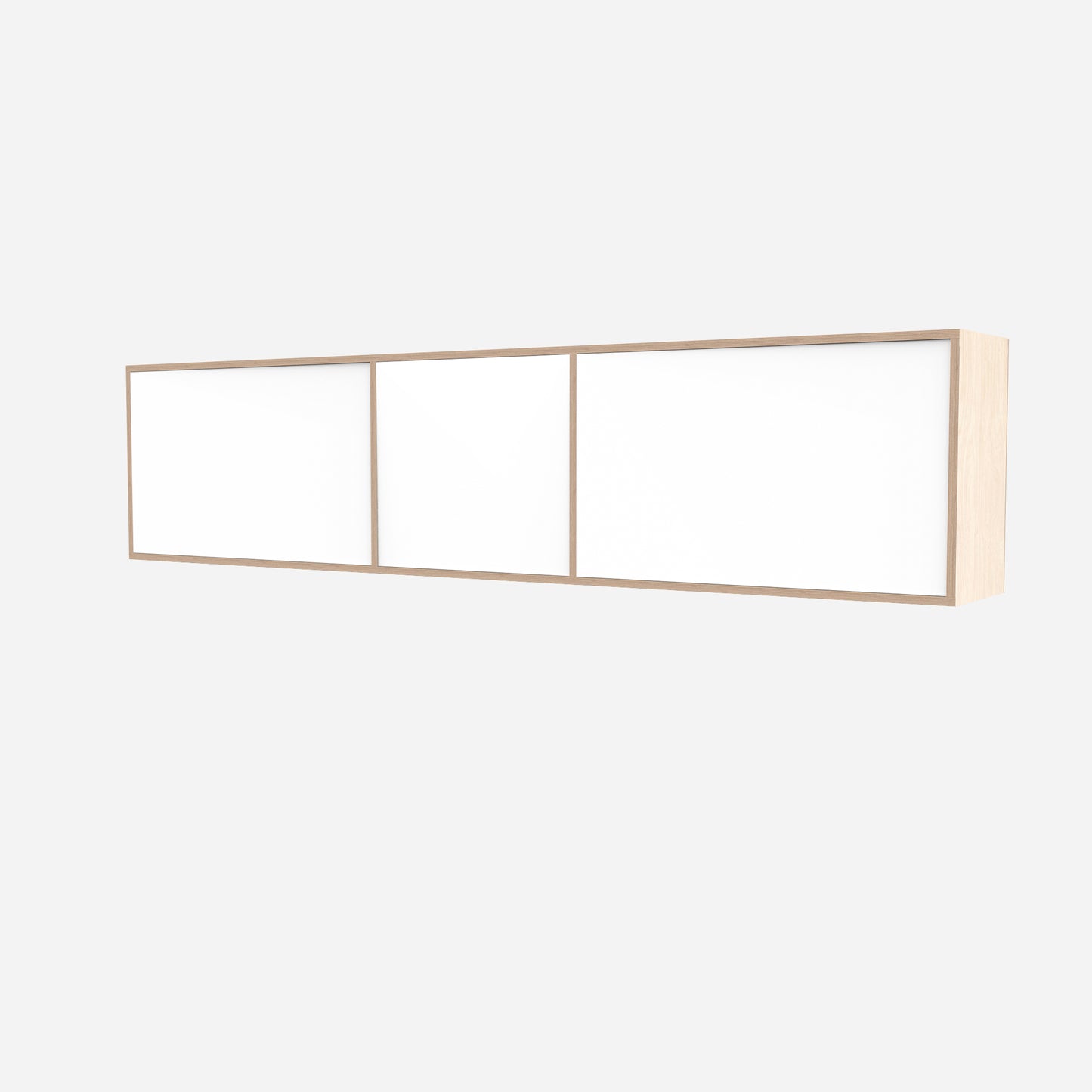 3-Door Plywood Wall Cabinet