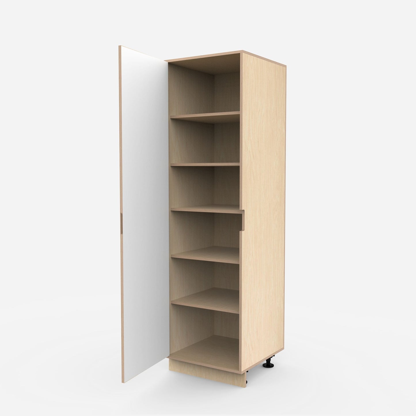 1-Door Plywood Pantry Cabinet