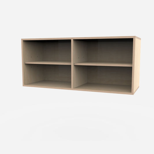 Open Plywood Wall Cabinet