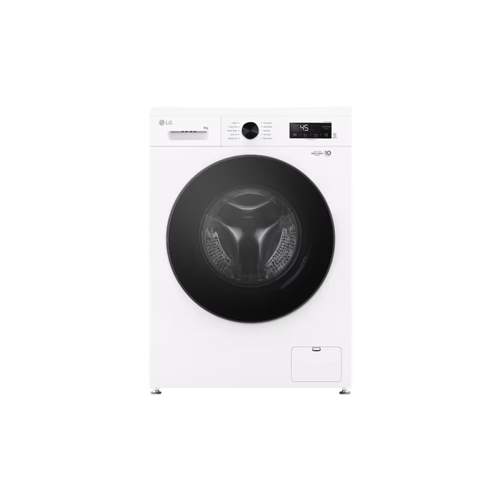 LG 8 kg Front Load Washing Machine (WV1‑1208W)
