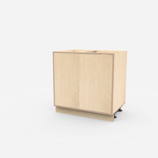 Blind Corner Plywood Cabinet